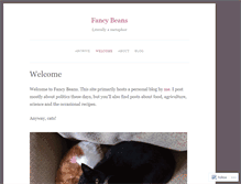 Tablet Screenshot of fancybeans.com